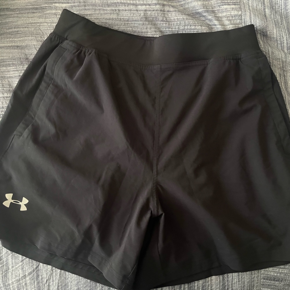 Under armour lined shorts